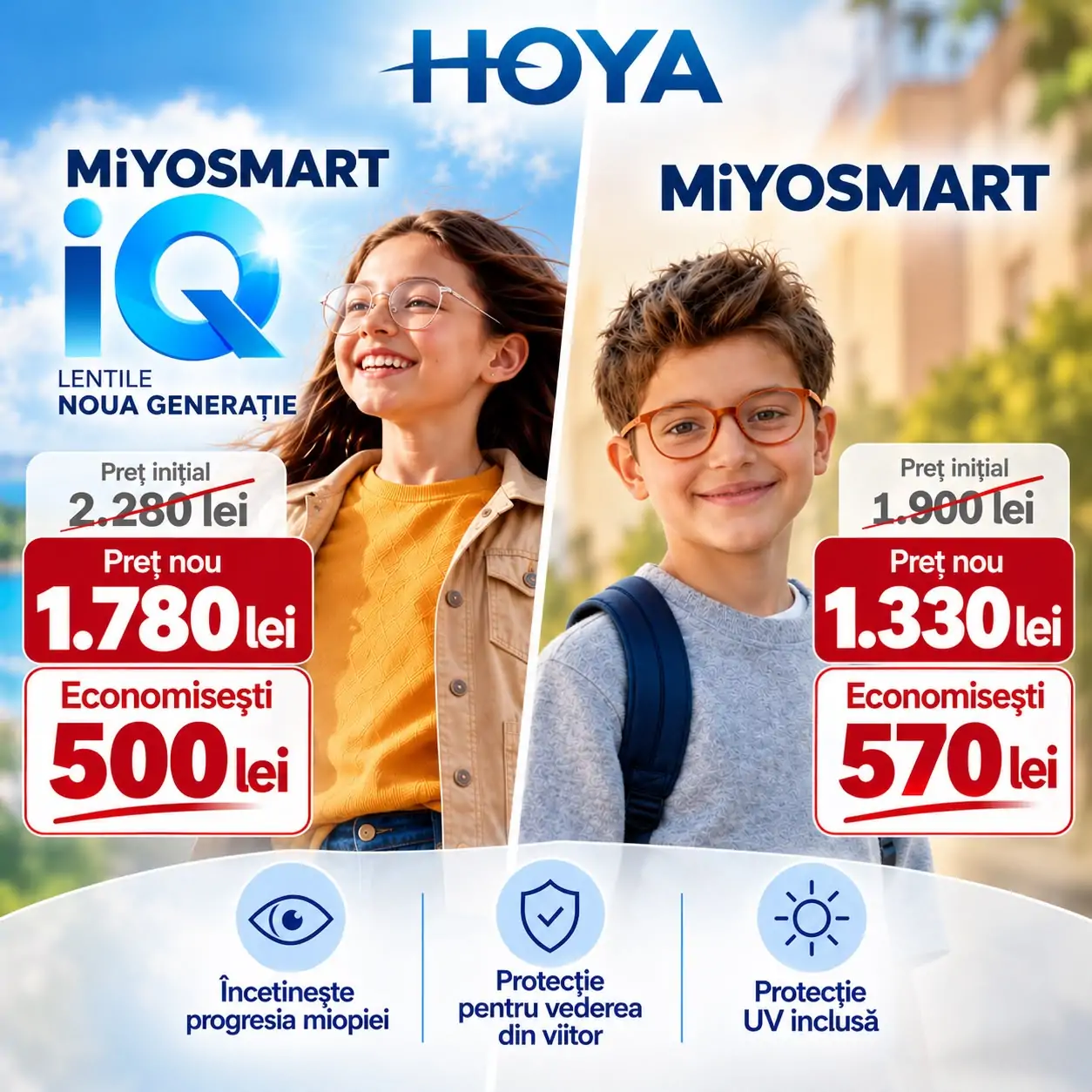 oferta hoya miyosmart si hoya miyosmart IQ